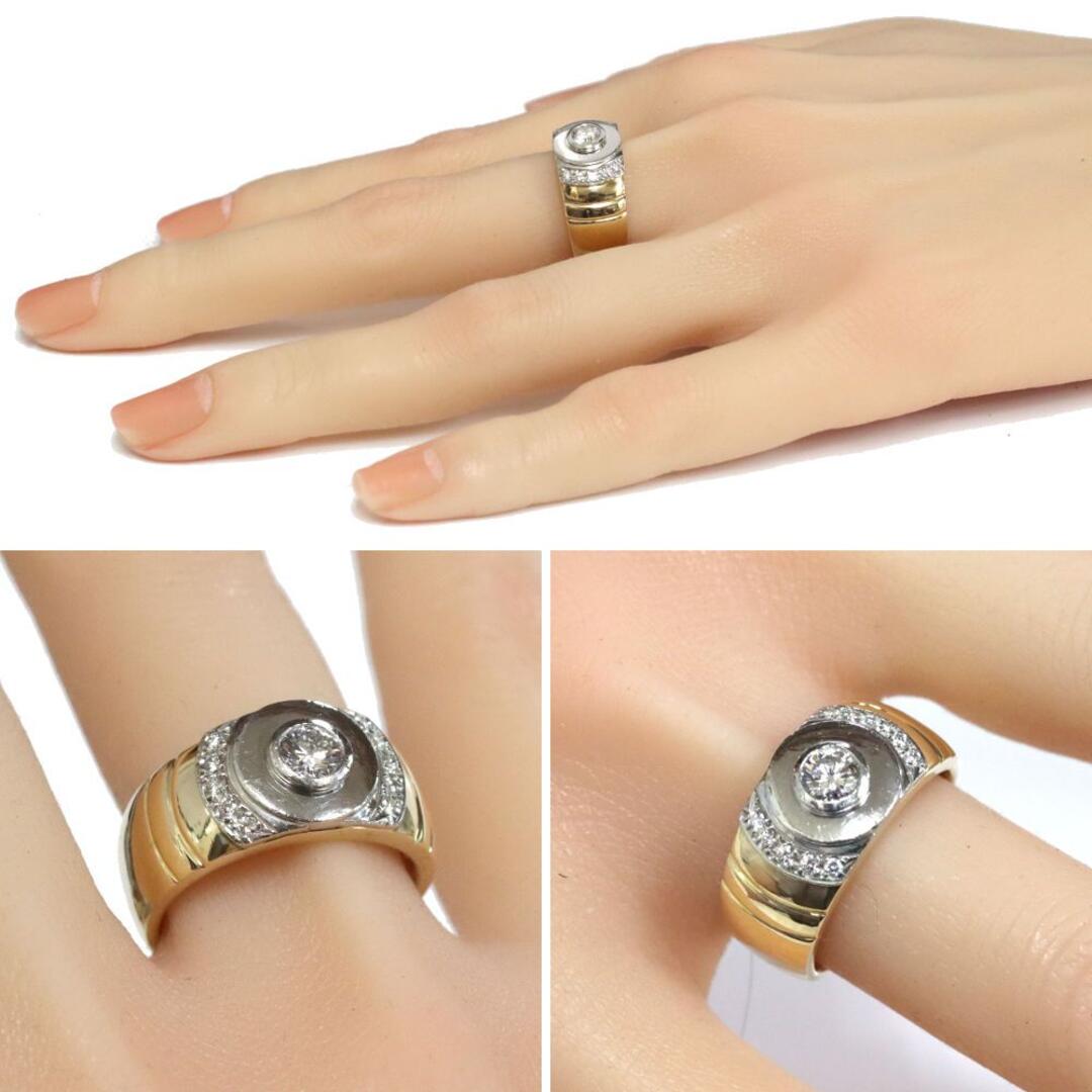 K18/Pt900ダイヤモンドリング D0.262 15.0g #16 | hartwellspremium.com