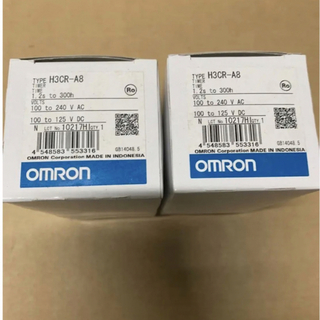 OMRON ソリッドステート・タイマ H3CR-A8 2台(その他)