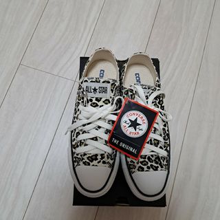 コンバース(CONVERSE)のヒョウ柄　コンバース　23.5センチ(スニーカー)