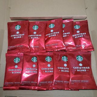 スターバックスコーヒー(Starbucks Coffee)のスターバックス クリスマスブレンドオリガミ2022 賞味期限6月21日 未開封品(コーヒー)