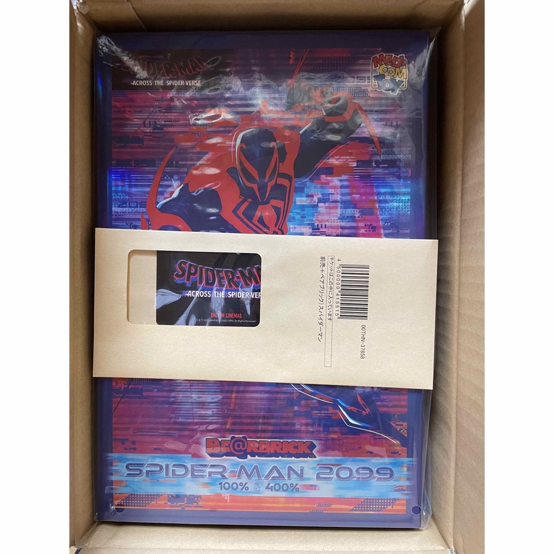 BE@RBRICK SPIDER-MAN 2099 100% & 400% 限定