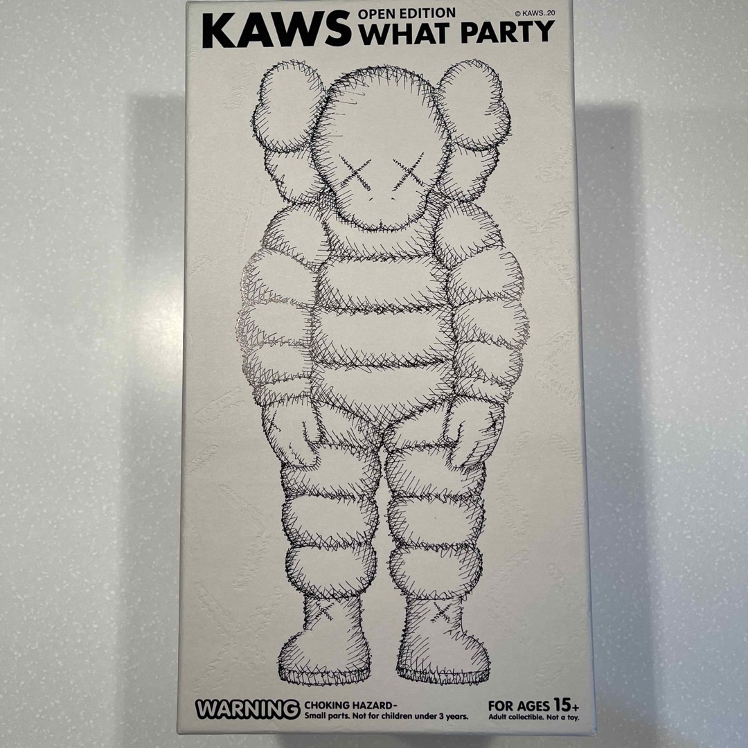 KAWS WHAT PARTY white  カウズ　メディコムトイ