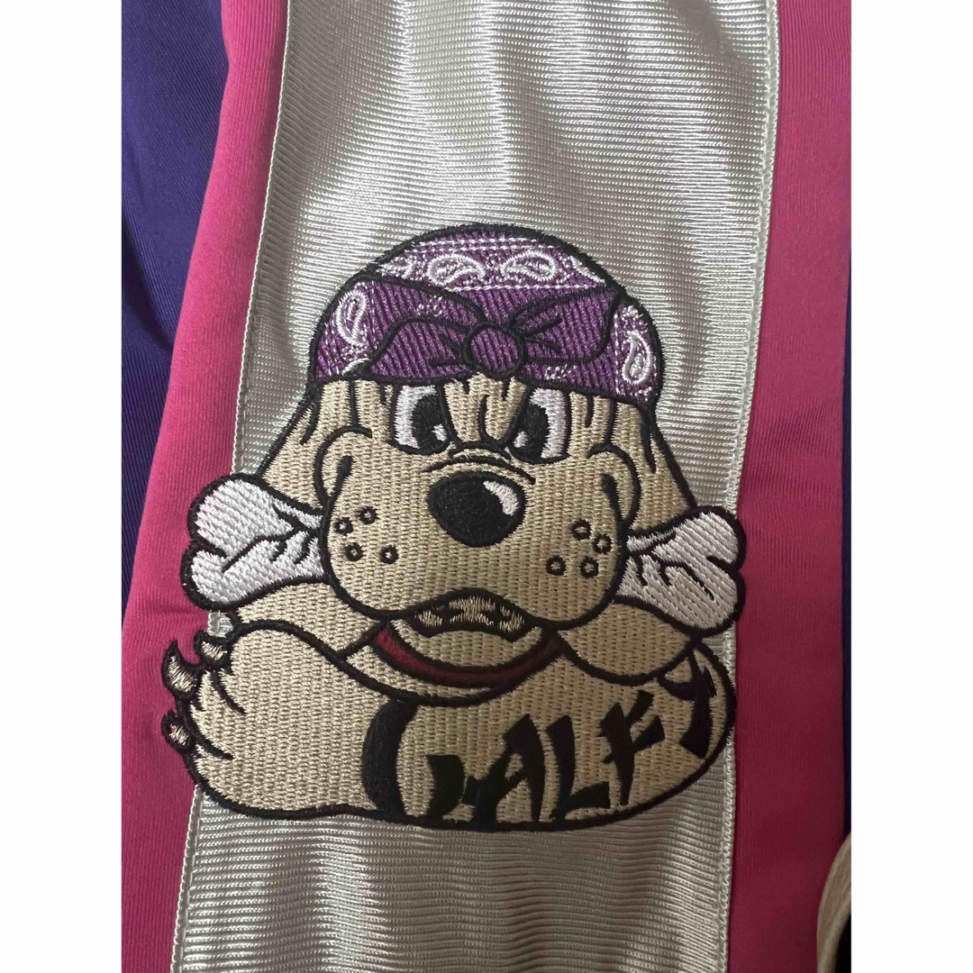 GALFY - GALFY ガルフィー ジャージ 下 トラックパンツ デカロゴ刺繍