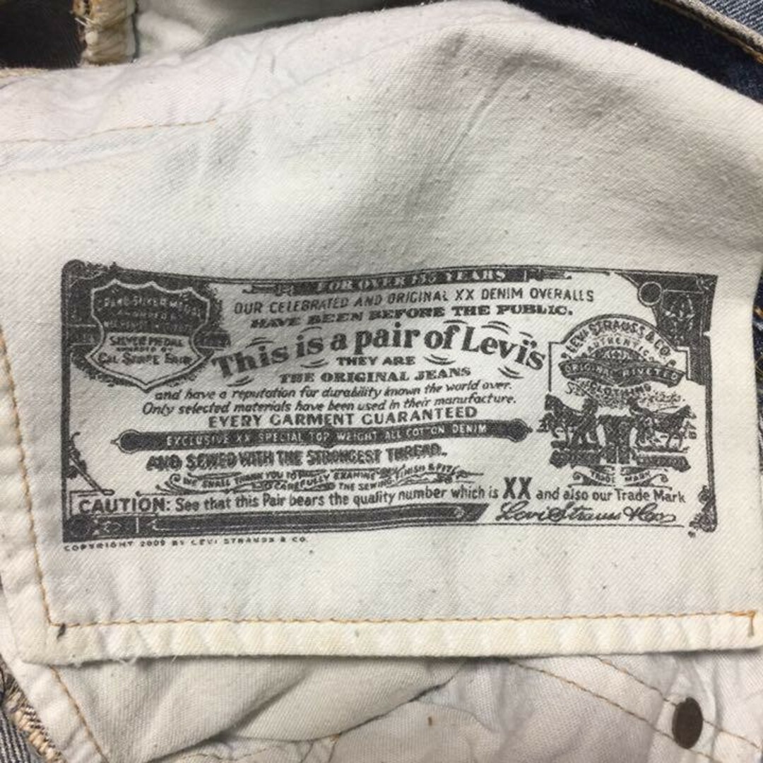 ★Levi's 501 ジーンズ ★ リメイク 一点物 !!【ダメージ加工】 9