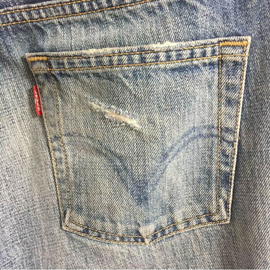 ★Levi's 501 ジーンズ ★ リメイク 一点物 !!【ダメージ加工】 6