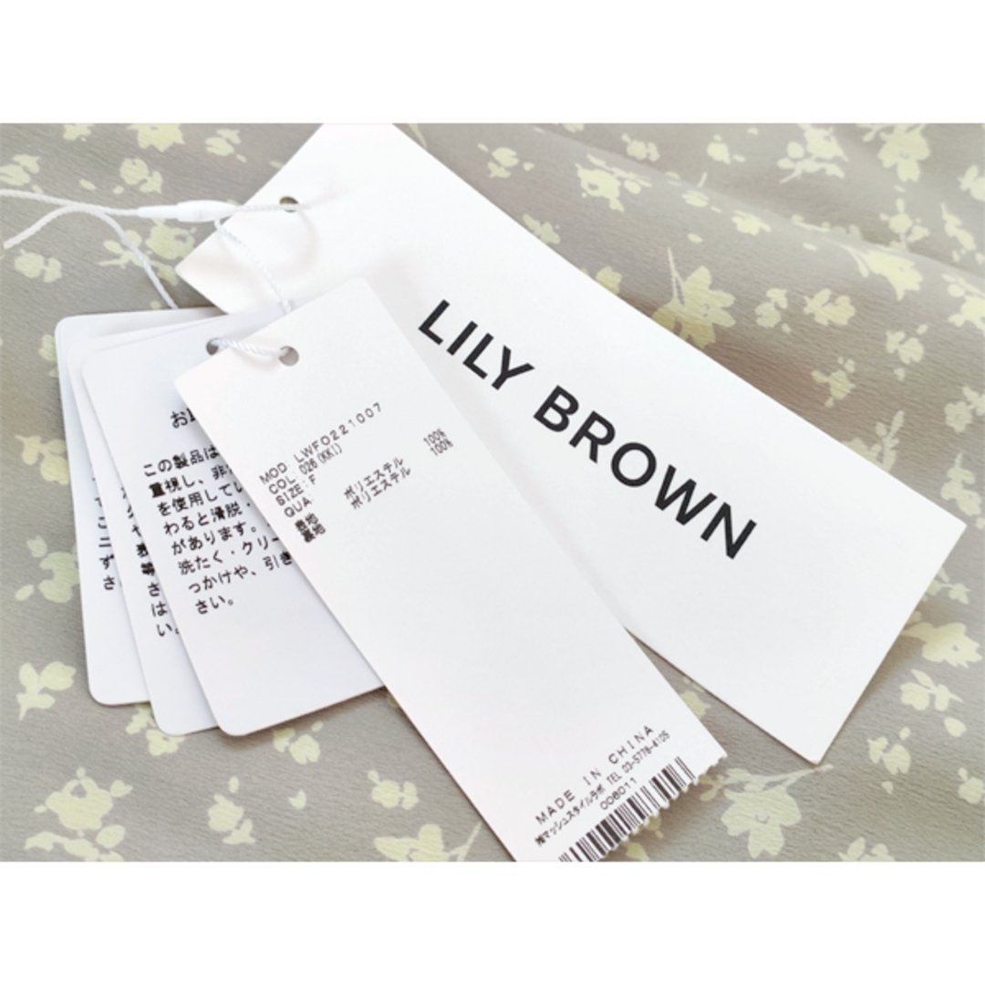 【未使用】リトルフラワーミディワンピース【LILY BROWN】 2