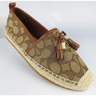 80/20クロス 【新品未使用】COACH エスパドリーユ 24.5-25cm