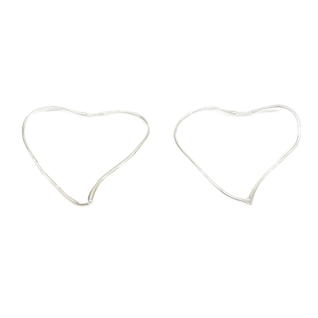 TIFFANYu0026Co. エルサペレッティ ハートフープピアス Lサイズ SV925-