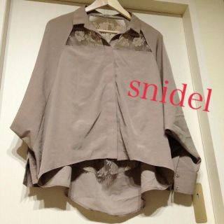 スナイデル(SNIDEL)の♡スナイデル レースシャツ♡(シャツ/ブラウス(長袖/七分))