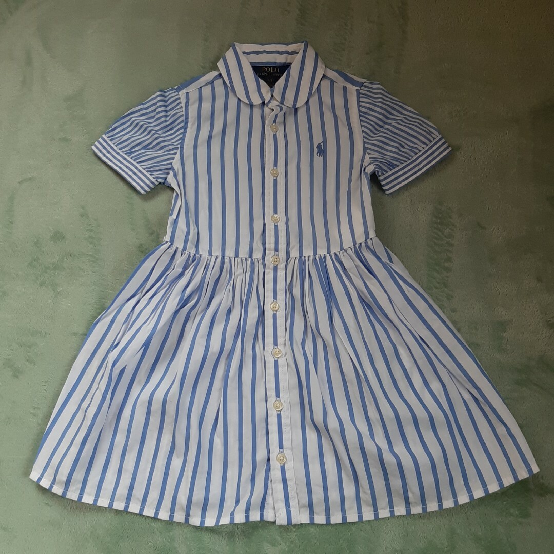 Ralph Lauren(ラルフローレン)のRALPH LAUREN　ワンピース　半袖 キッズ/ベビー/マタニティのキッズ服女の子用(90cm~)(ワンピース)の商品写真