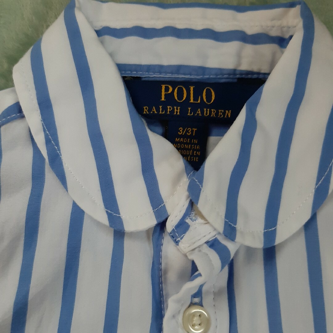 Ralph Lauren(ラルフローレン)のRALPH LAUREN　ワンピース　半袖 キッズ/ベビー/マタニティのキッズ服女の子用(90cm~)(ワンピース)の商品写真