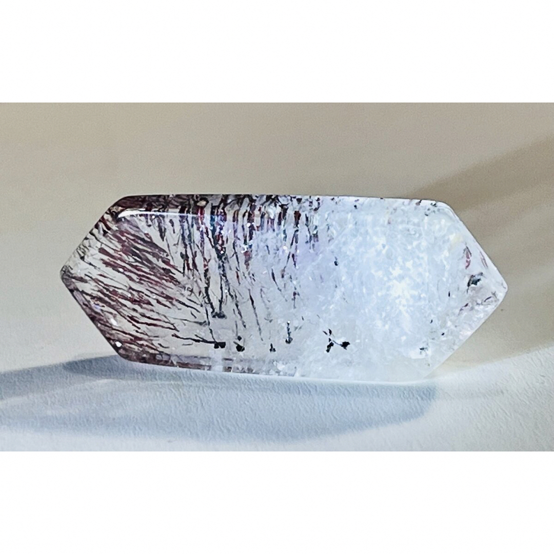 スーパーセブン✨　クリスタル　水晶　ルース　カボションリチア電気石