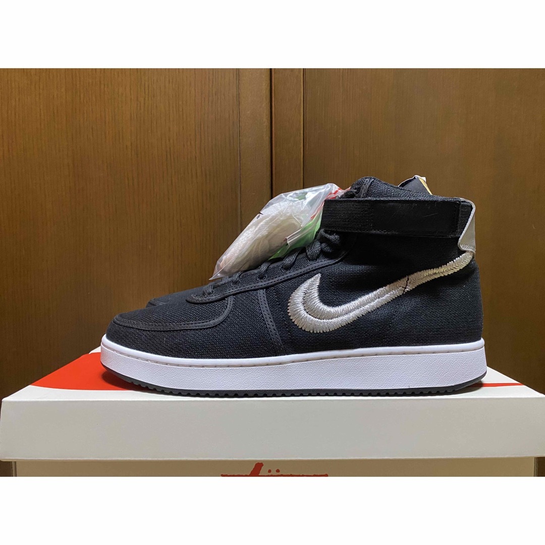 Stussy × Nike Vandal High Black 30cm