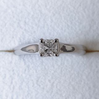 ティファニー(Tiffany & Co.)のティファニー ダイヤモンド ルシダ リング Pt950 0.25ct VVS-1(リング(指輪))