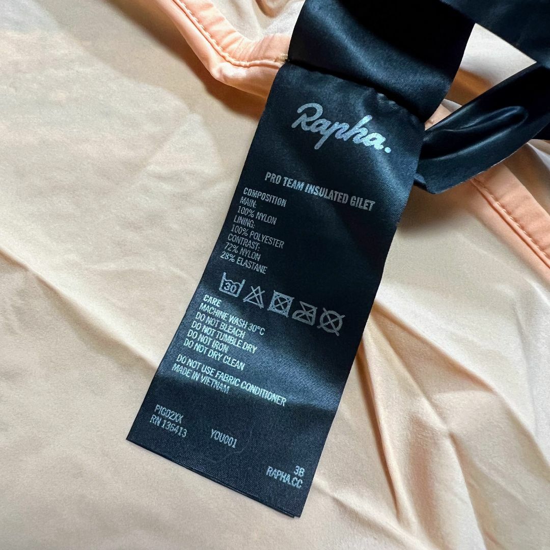 新品 Rapha メンズ プロチーム インサレーティッド ジレ Lサイズ