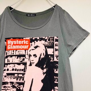 ヒステリックグラマー(HYSTERIC GLAMOUR)のHYSTERIC GRAMOUR ヒステリックグラマー プリント ロングTシャツ(Tシャツ(半袖/袖なし))