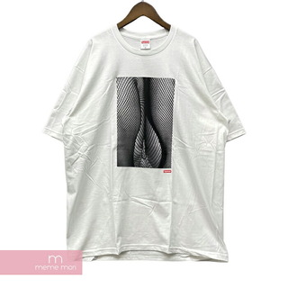 シュプリーム(Supreme)のSupreme×Daido Moriyama 2022SS Tights Tee シュプリーム×森山大道 タイトTシャツ 半袖カットソー 網タイツプリント ホワイト サイズXL【230612】【新古品】【me04】(Tシャツ/カットソー(半袖/袖なし))