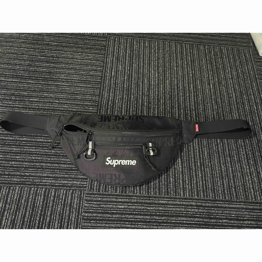 Supreme 19SS Waist Bag 黒 Shoulder Camo