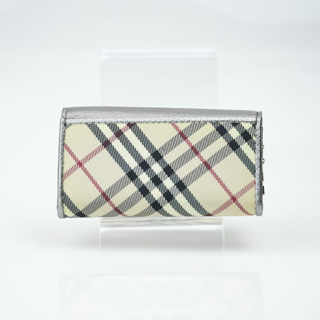 専用BURBERRY キーケース・キーリング ノバチェック×シルバー 専用BURBERRY キーケース・キーリング ノバチェック×シルバー