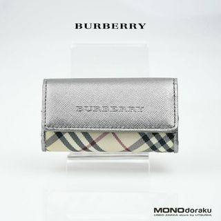 バーバリー(BURBERRY)の専用BURBERRY　キーケース・キーリング　ノバチェック×シルバー　　(キーホルダー)