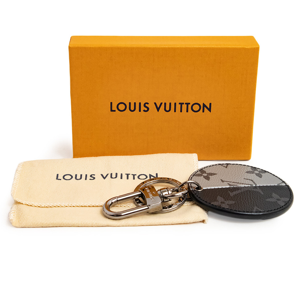 LOUIS VUITTON ルイヴィトン ポルト クレ・バックパック トランク キーホルダー ソフトトランク モノグラム・トリヨンレザー M00850 ブラック シルバー金具 未使用品