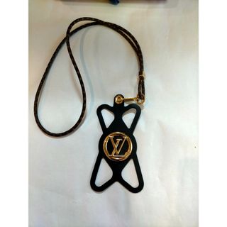 ルイヴィトン(LOUIS VUITTON)のルイ ヴィトン モノグラム スマートフォンホルダー ルイーズ  アクセサリー(ネックストラップ)