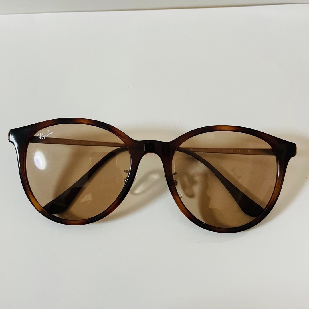 Ray-Ban(レイバン)の【美品】Ray Banレイバンサングラス RD4334D ブラウンべっ甲 レディースのファッション小物(サングラス/メガネ)の商品写真