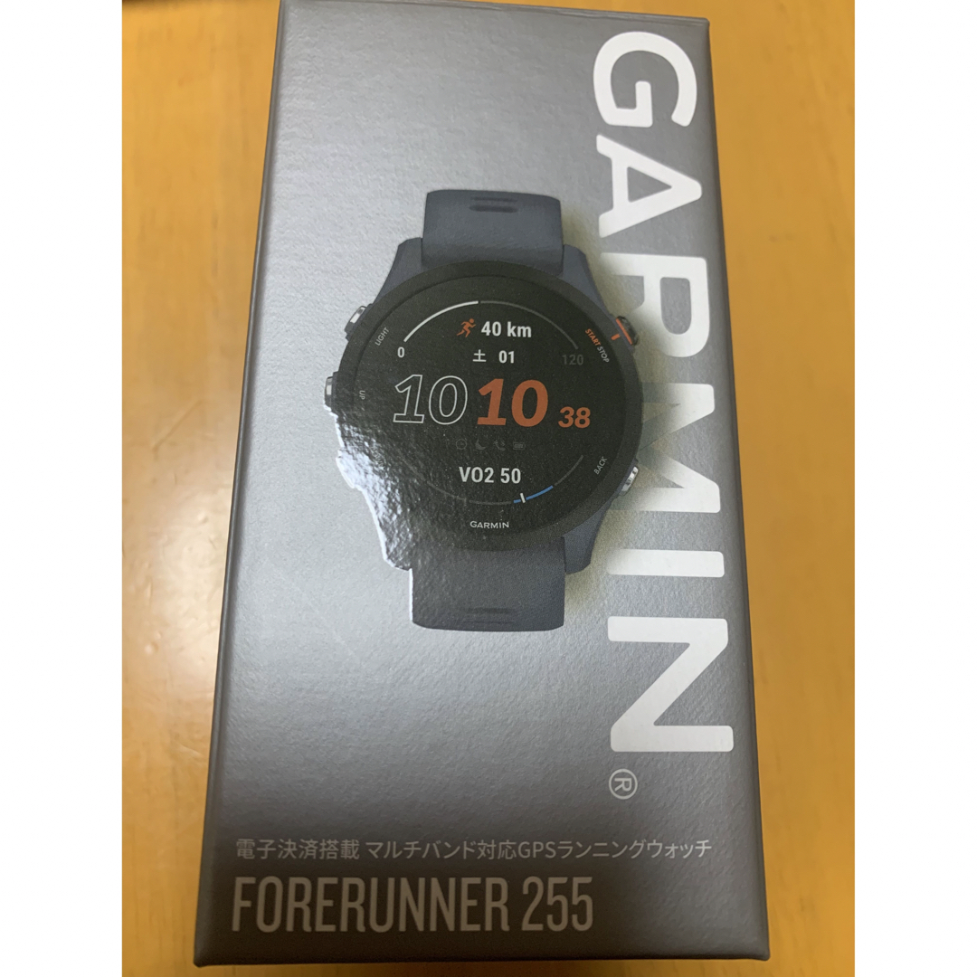 スマートウォッチ【新品未使用】GARMIN ガーミンForerunner 255 スレートグレイ