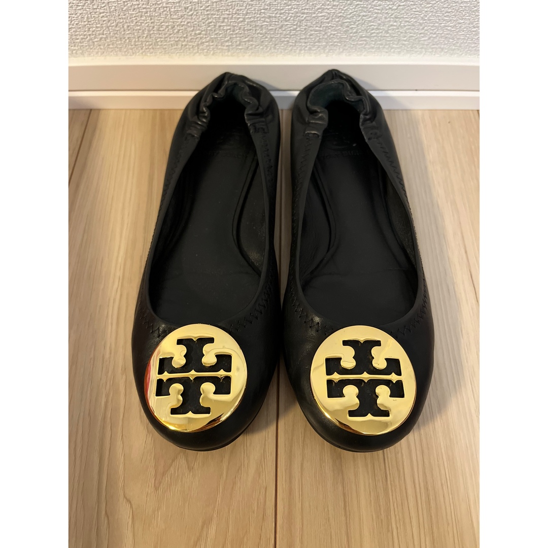 美品 TORY BURCH トリーバーチ フラットシューズ 5.5 - バレエシューズ