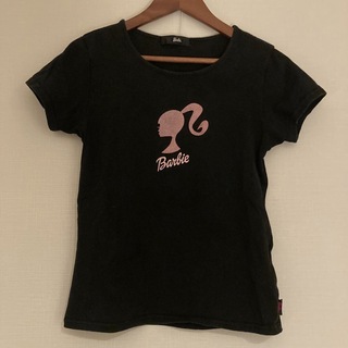 バービー(Barbie)のBarbie バービー　半袖　Tシャツ　黒(Tシャツ(半袖/袖なし))
