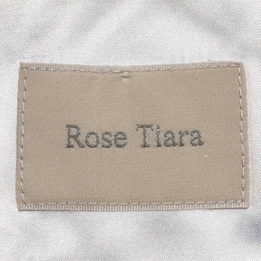 Rose Tiara(ローズティアラ)の【美品】Rose Tiara ドットフレアロングワンピース　ジャンスカ レディースのワンピース(ロングワンピース/マキシワンピース)の商品写真