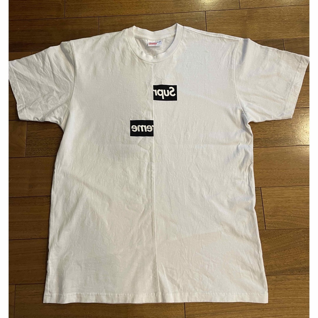 Supreme Comme des Garçons Box LogoTシャツ/カットソー(半袖/袖なし)