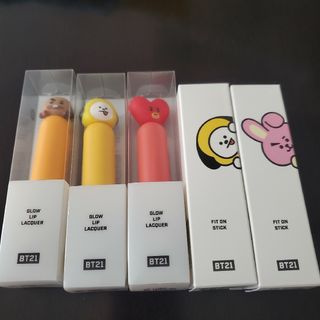 ビーティーイシビル(BT21)のVT×BT21 GLOW LIP LACQUER FIT ON STICK(口紅)