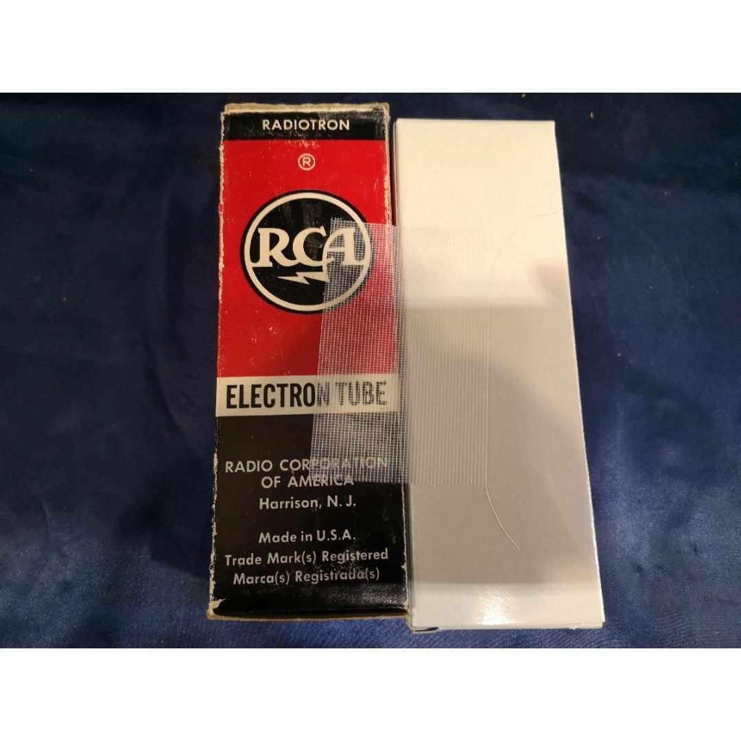 RCA 807　テスター測定済・箱付き・真空管 ペア m0o2476si