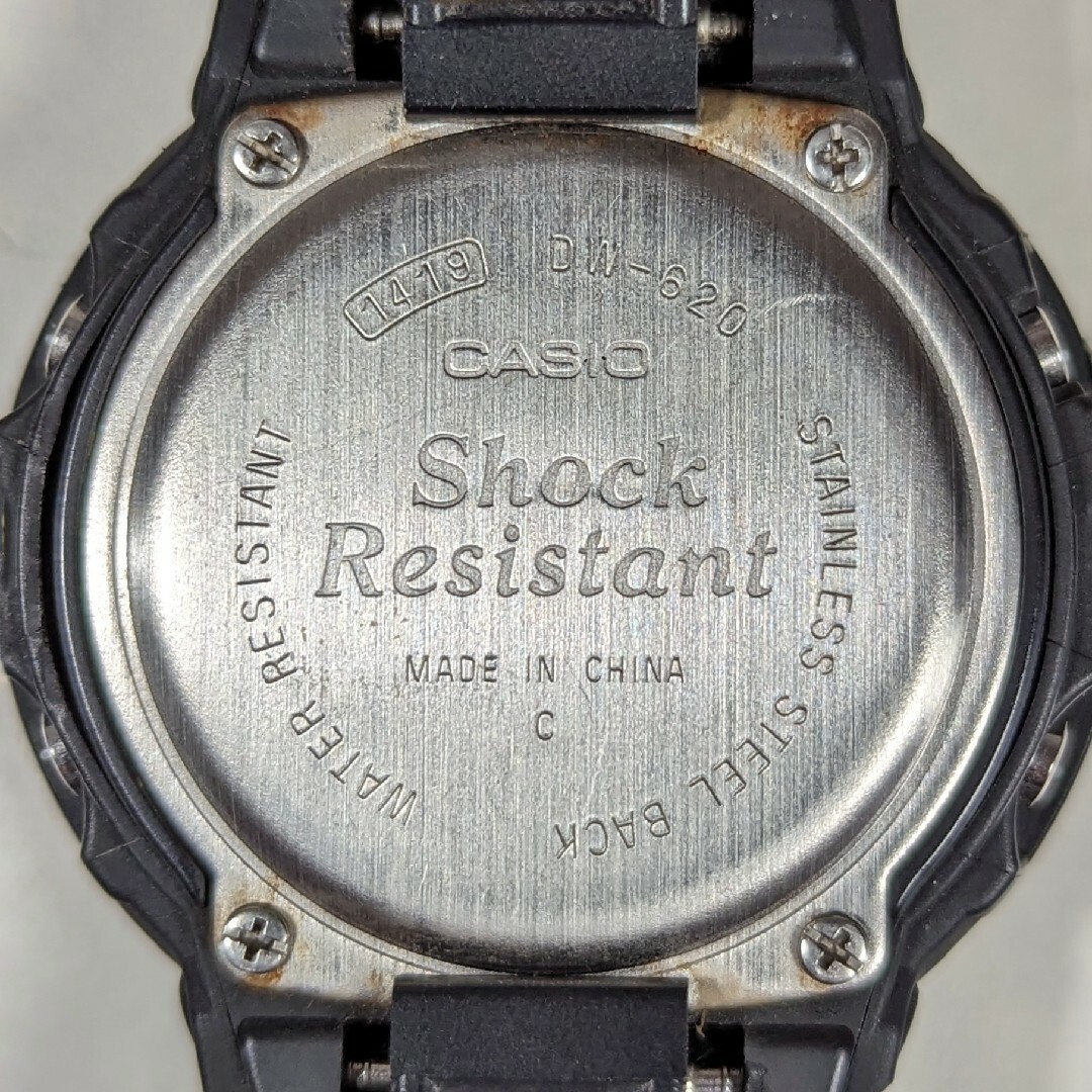 G-SHOCK - カシオ Gショック DW-620 ライトアニメーション 海外 G-SHOCK - カシオ Gショック DW-620 ライトアニメーション 海外