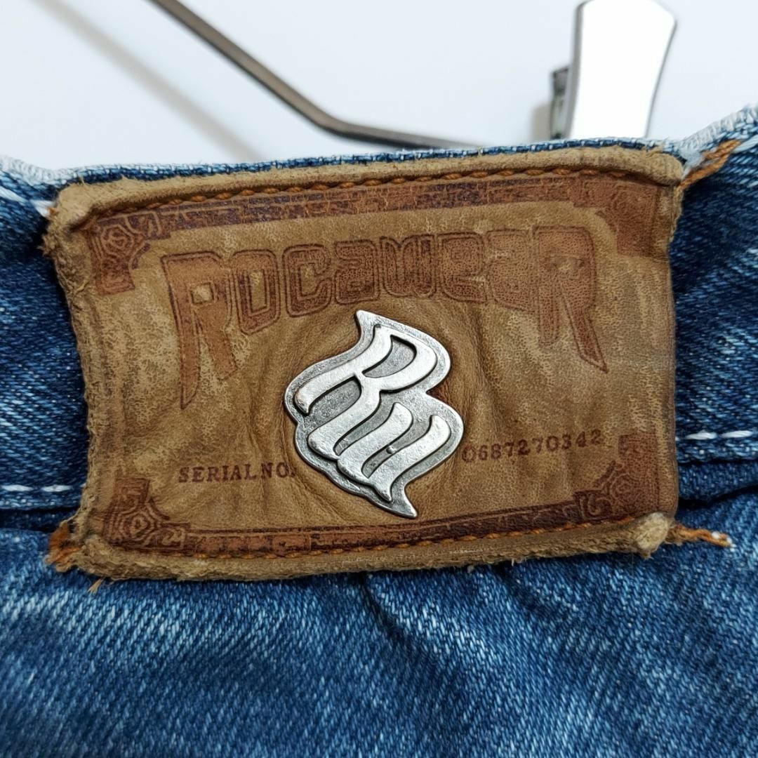 88%OFF!】【88%OFF!】W36 JAY-Z ロカウェア ポケットロゴ刺繍 バギー