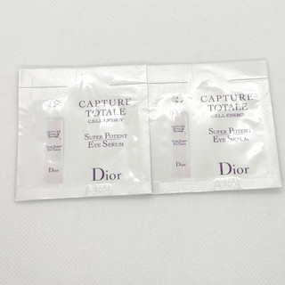 クリスチャンディオール(Christian Dior)のディオール　カプチュール　トータル　セル　ENGY　アイ　セラム　2包(アイケア/アイクリーム)