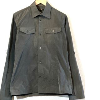 コムサメン(COMME CA MEN)のCOMME CA MEN★シャツ★光沢★ロールアップ★コムサ★定価14,000円(シャツ)