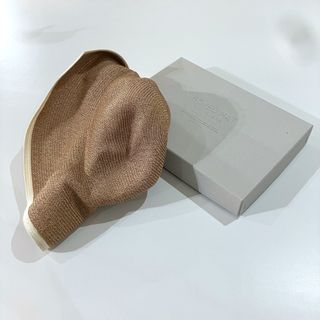 マチュア(mature ha.)の新品 MATURE HA マチュアーハ BOXED HAT ハット　帽子(麦わら帽子/ストローハット)