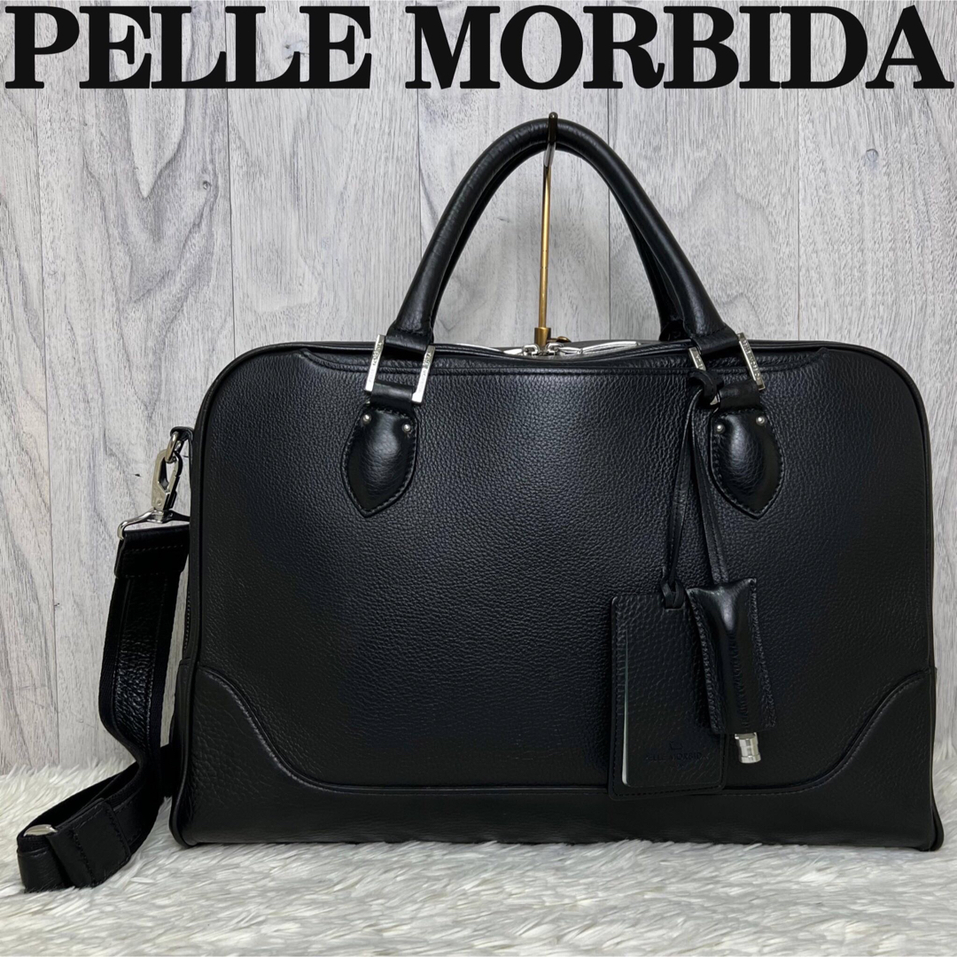 美品】PELLE MORBIDA ペッレモルビダ 本革トートバッグ-