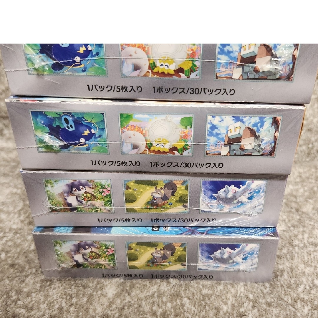 ポケモンカードバイオレットex 2BOX クレイバースト 3BOX シュリンク付