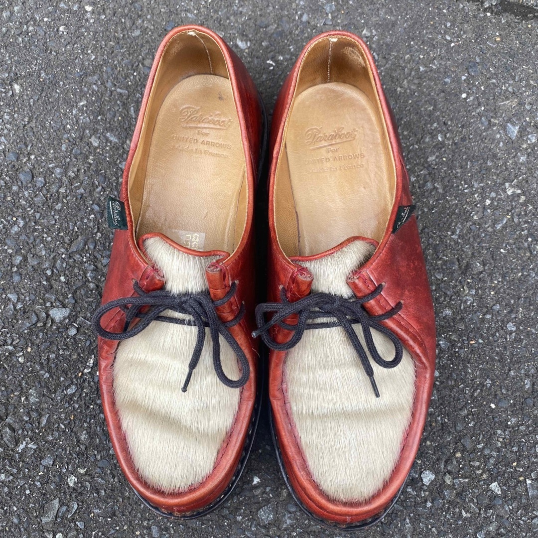 Paraboot【パラブーツ/UA別注】ミカエル ユナイテッドアローズ 赤