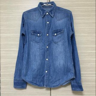 アズールバイマウジー(AZUL by moussy)のあんちゃんさん専用★AZULbasic＊デニムシャツ＊アズール＊(シャツ/ブラウス(長袖/七分))