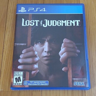 プレイステーション4(PlayStation4)のPS4海外版ロストジャッジメント中古　LOST JUDGMENT(家庭用ゲームソフト)