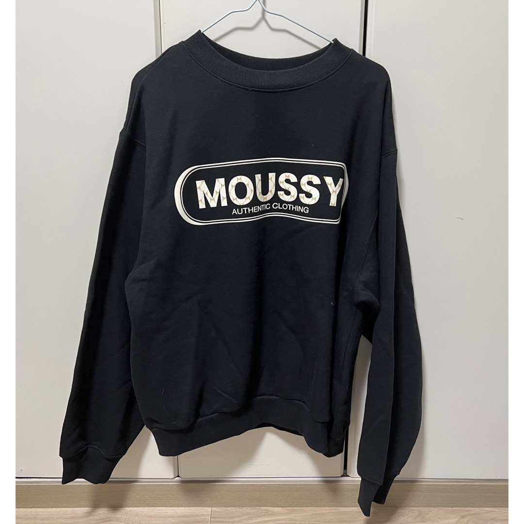 moussy(マウジー)のmoussy トレーナー レディースのトップス(トレーナー/スウェット)の商品写真