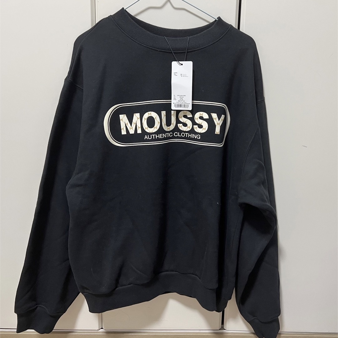 moussy(マウジー)のmoussy トレーナー レディースのトップス(トレーナー/スウェット)の商品写真