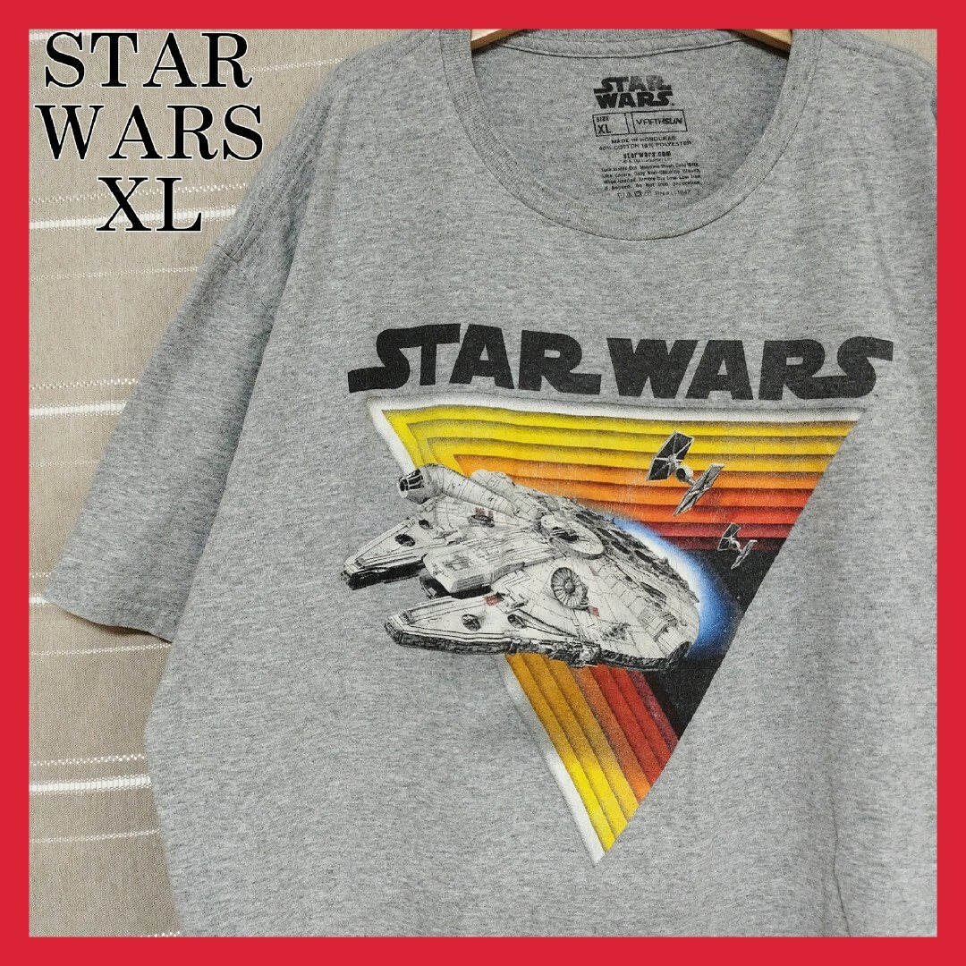 STARWARSスターウォーズミレニアムファルコンムービーTシャツtシャツ映画黒