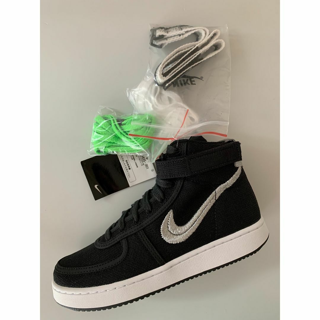 STUSSY(ステューシー)のSTUSSY x NIKE VANDAL HI BLACK レディースの靴/シューズ(スニーカー)の商品写真