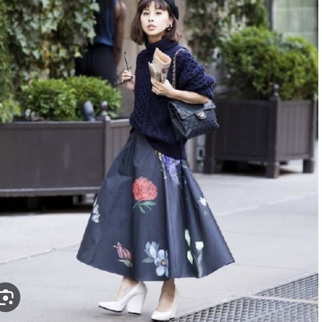 Ameri VINTAGE(アメリヴィンテージ)のameri vintage AMANDA flare skirt  レディースのスカート(ロングスカート)の商品写真