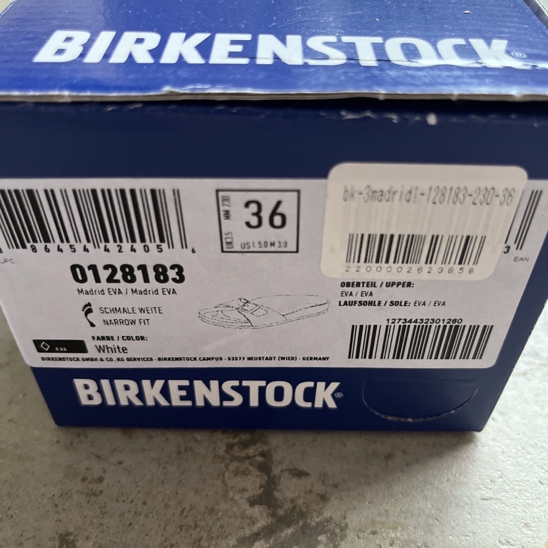 BIRKENSTOCK(ビルケンシュトック)の新品　BIRKENSTOCK madrid EVA 23㎝ レディースの靴/シューズ(サンダル)の商品写真